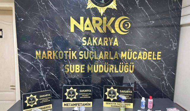 Sakarya'da uyuşturucu operasyonunda 5 şüpheli tutuklandı