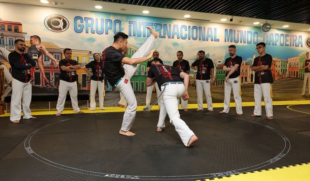 Samsun'da capoeira atölyesi düzenlendi