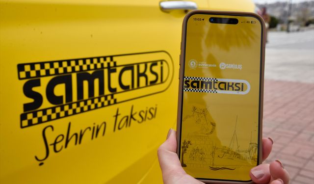 Samsun'da 'SamTaksi' mobil uygulaması hizmete girecek