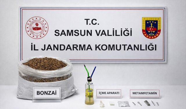 Samsun'da uyuşturucu operasyonlarında 4 şüpheli yakalandı