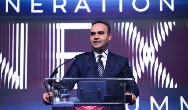 Sanayi ve Teknoloji Bakanı Kacır, Generation Next Summit'in açılışında konuştu: