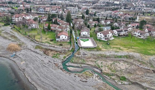 Sapanca Gölü'ne alternatif kaynaklarla 3 milyon 240 bin metreküplük su takviyesi yapılacak
