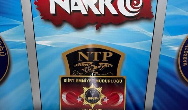 Siirt'te uyuşturucu operasyonunda yakalanan 4 zanlı tutuklandı