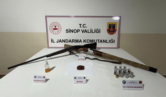Sinop'ta uyuşturucu operasyonunda 7 zanlı yakalandı