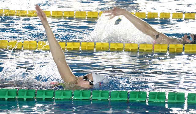 Sloven yüzücüler, Avrupa Şampiyonası için Erzurum'da kulaç atıyor