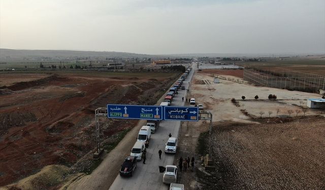Suriye güvenlik güçleri, terör örgütü YPG'nin işgali altındaki Aynularab'a bağlı köye giriş yaptı