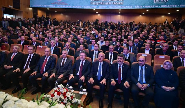 Tarım ve Orman Bakanı Yumaklı, Kahramanmaraş'ta TARDİP Projesi'nin tanıtım programında konuştu: