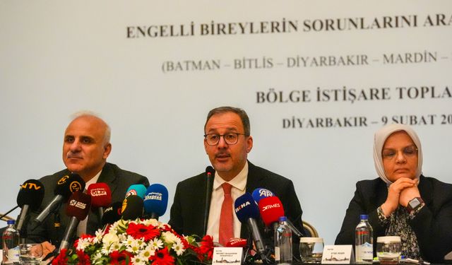 TBMM Engellilerin Sorunlarını Araştırma Komisyonu, Diyarbakır'da toplandı
