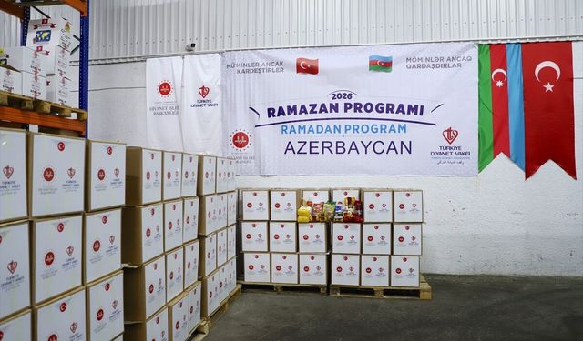 TDV'den Azerbaycan'da ihtiyaç sahiplerine ramazan yardımı