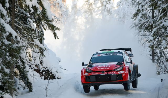 Toyota Gazoo Racing WRT İsveç Rallisi'nde ilk 4 sırayı aldı