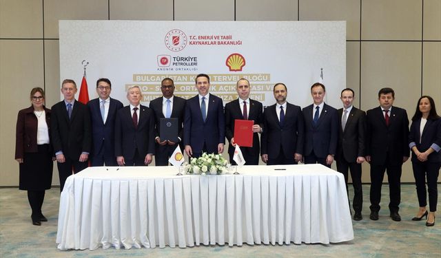 TPAO ve Shell, Bulgaristan'ın Khan Tervel Sahasındaki arama çalışmaları için ortaklık anlaşması imzaladı