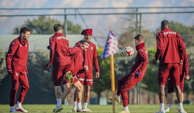 Trabzonspor, Fenerbahçe maçının hazırlıklarını sürdürdü