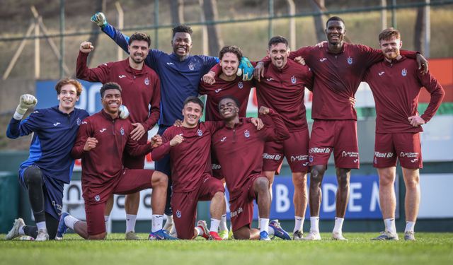 Trabzonspor, Gaziantep FK maçının hazırlıklarını sürdürdü