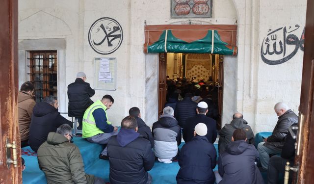 Trakya'da ramazanın ilk cuma namazı kılındı