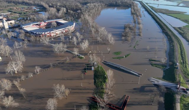 Tunca'nın debisi düşüşe geçti, Meriç'te yükseliş sürüyor