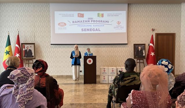 Türkiye Diyanet Vakfından Senegal'de gıda yardımı