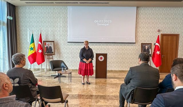 Türkiye'nin Dakar Büyükelçiliğinde 6 Şubat depremleri anma programı düzenlendi