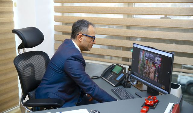 TÜRKPA Genel Sekreteri Ramil Hasan, AA'nın 'Yılın Kareleri' oylamasına katıldı