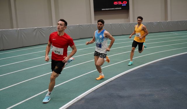 TÜSF Türkiye Salon Atletizm Şampiyonası, Bursa'da tamamlandı