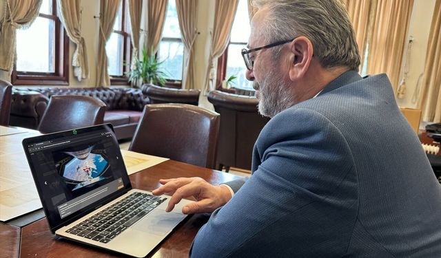 TÜYEK Başkanı Dr. Coşkun Yılmaz, AA'nın 'Yılın Kareleri' oylamasına katıldı