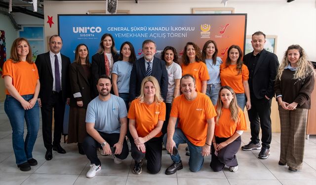 Unico Sigorta Hatay'da üçüncü okul yemekhanesi projesini tamamladı