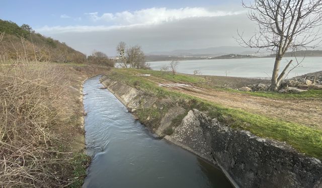 Yeniçağa Gölü'nde ve Gölköy Barajı'nda su seviyesi eriyen kar ve yağmurla yükseldi