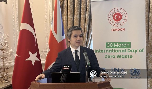 Türkiye'nin Londra Büyükelçiliğinde Uluslararası Sıfır Atık Günü dolayısıyla etkinlik düzenlendi