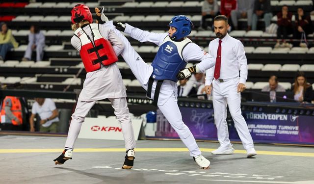 13. Uluslararası Türkiye Açık Tekvando Turnuvası, Antalya'da sürüyor