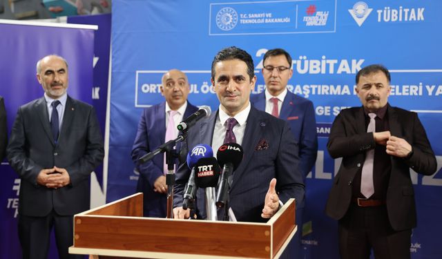 20. TÜBİTAK Ortaokul Öğrencileri Araştırma Projeleri Bölge Yarışması Samsun'da başladı
