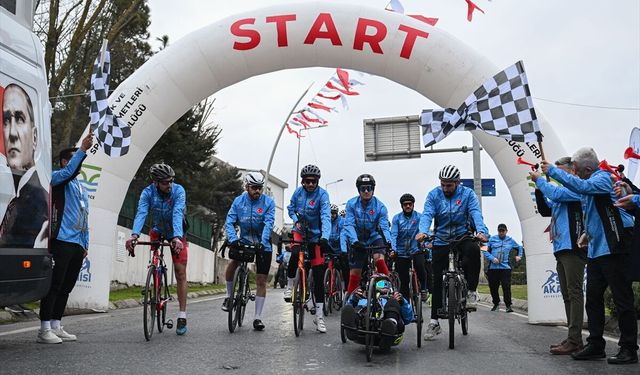 2026 Çanakkale Şehitleri Saygı Bisiklet Turu başladı