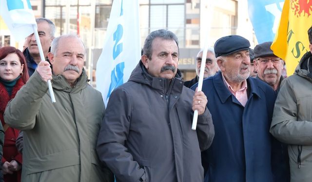 ABD ile İsrail'in İran'a yönelik saldırıları Çorum'da protesto edildi
