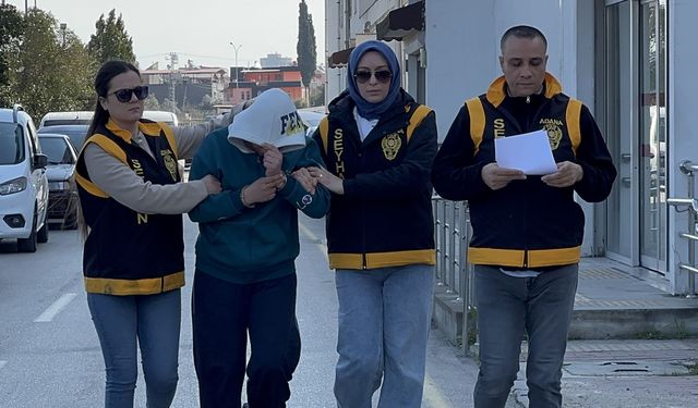 Adana'da tartıştığı kocasını bıçakla yaralayan kadın tutuklandı