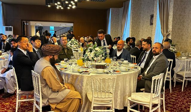 Afganistan Ankara Büyükelçiliği, Türkiye ile ilişkilerinin 105. yıl dönümü dolayısıyla iftar verdi