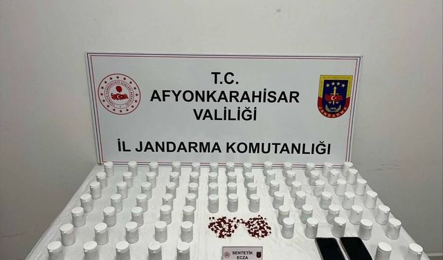 Afyonkarahisar'da uyuşturucu operasyonunda 1 zanlı tutuklandı