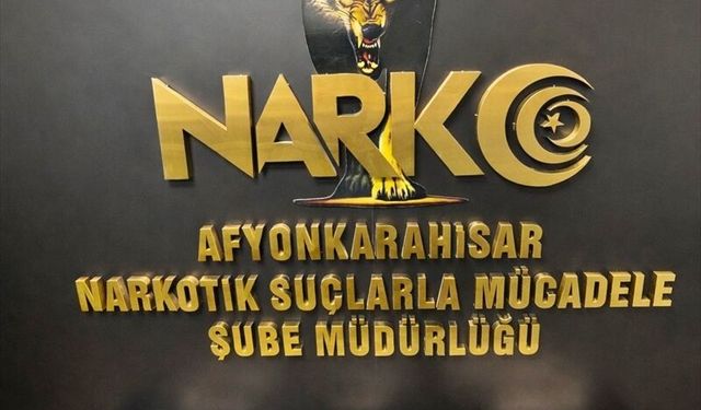 Afyonkarahisar'da uyuşturucu operasyonunda 2 şüpheli tutuklandı