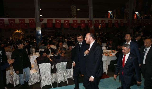 AK Parti Genel Başkan Yardımcısı Büyükgümüş, Bitlis'te iftar programında konuştu: