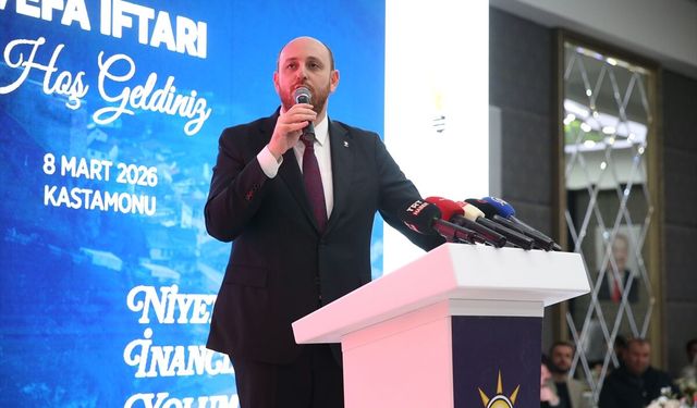 AK Parti Genel Başkan Yardımcısı Büyükgümüş, Kastamonu'da iftar programında konuştu: