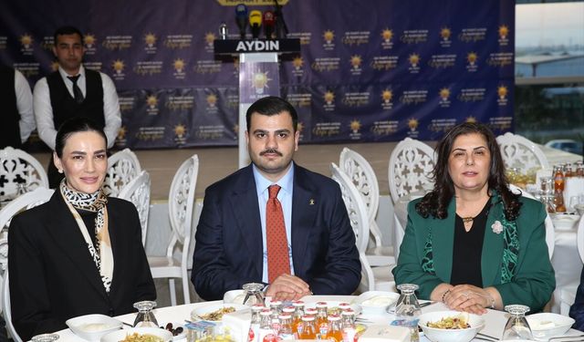 AK Parti Genel Sekreteri İnan, Aydın'da 'vefa iftarı' programında konuştu:
