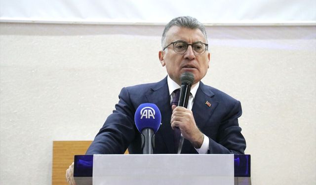 AK Parti Grup Başkanı Abdullah Güler, Ağrı'da iftar programında konuştu:
