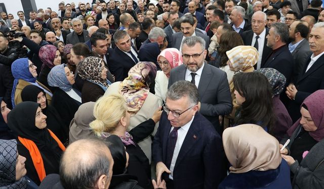 AK Parti Grup Başkanı Güler, Sivas'ta partisinin bayramlaşma programında konuştu: