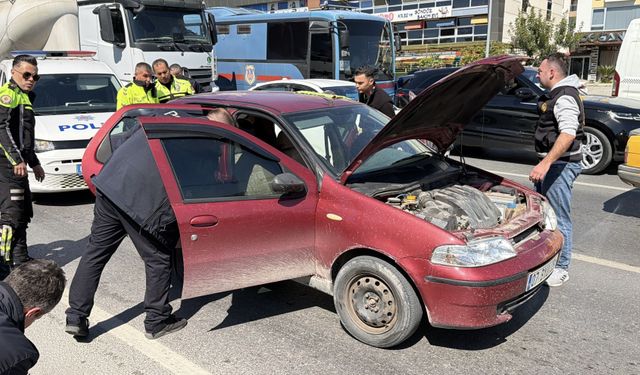 Alanya'da polisin 'dur' ihtarına uymayan sürücüye 357 bin lira ceza uygulandı