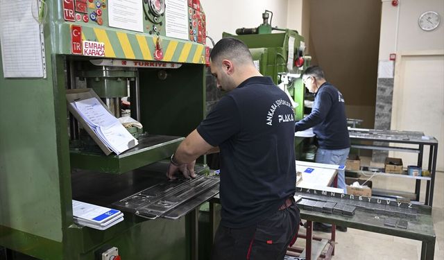 Ankara'da 'APP' plaka değişim yoğunluğu