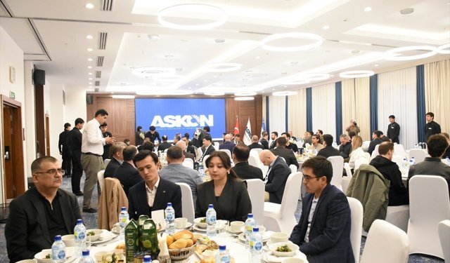 ASKON, Özbekistan'da Türk ve Özbek iş insanlarına iftar verdi
