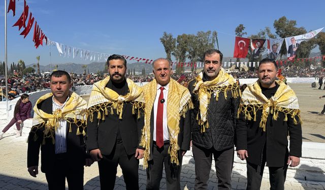 Aydın'da ertelenen deve güreşi festivali yapıldı