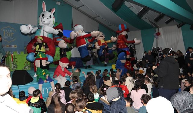 Bafra'da 600 yıllık 'Sele Sepet Top Kandil' geleneği yaşatıldı