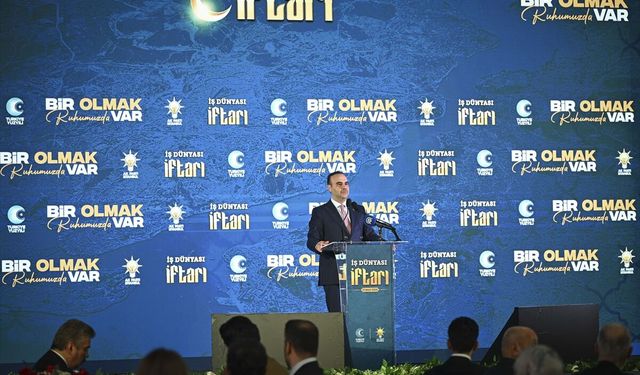 Bakan Kacır, AK Parti İstanbul İş Dünyası İftarı'nda konuştu: