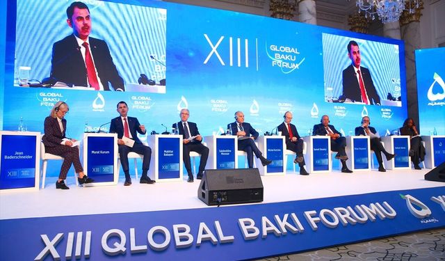 Bakan Kurum, '13. Küresel Bakü Forumu'nda Türkiye'nin COP31 vizyonunu anlattı: