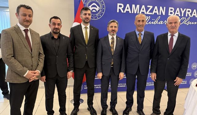 Bakan Yardımcısı Aydın, Adıyaman'daki bayramlaşma töreninde konuştu: