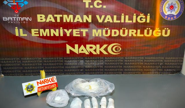 Batman'da uyuşturucu operasyonunda yakalanan şüpheli tutuklandı