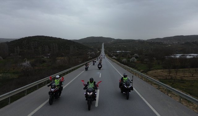 Bilecik'te 'Kuruluştan Kurtuluşa Milli Sürüş' etkinliği yapıldı